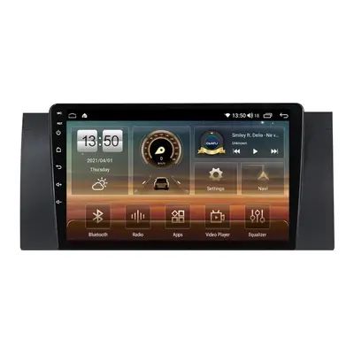 Navigatie dedicata cu Android BMW Seria 5 (E39) 1995 - 2003, 4GB RAM, Radio GPS Dual Zone, Display…