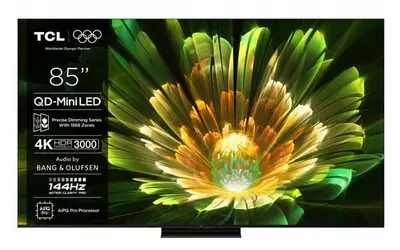 Televizor Mini LED TCL 216 cm (85inch) 85Q7C, Ultra HD 4K, Smart TV, WiFi, CI+