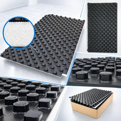 Placi termoizolante laminate cu nuturi Fornello pentru incalzire prin pardoseala cu folie PS…