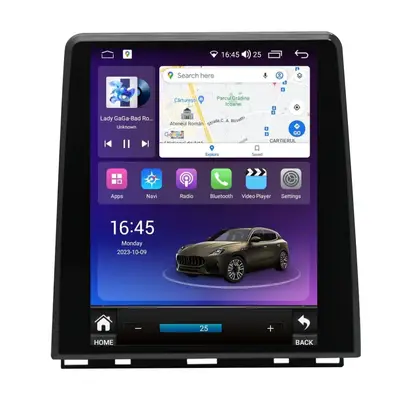 Navigatie dedicata cu Android tip tesla Renault Clio V dupa 2019, 4GB RAM, Radio GPS Dual Zone…