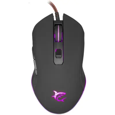White Shark Mouse gaming White Shark GM-3001 CYRUS, cu fir, 3.200 dpi, 60 IPS, RGB, Negru