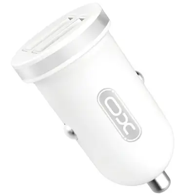 XO Design Incarcator Auto XO Design CC-18, 10.5W, 2.1A, 2 x USB-A, Alb