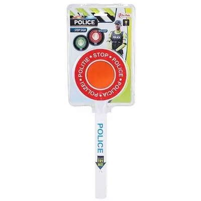 Toi-Toys Jucarie Semn rutier STOP, cu Lumini, 2 Fete Rosu Verde, 33 cm Toi-Toys TT14863A