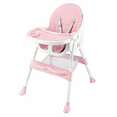 Scaun de masa, Baby Mix, Nora, Multifunctional, Pliabil, Cu tavita dubla reglabila si detasabila…
