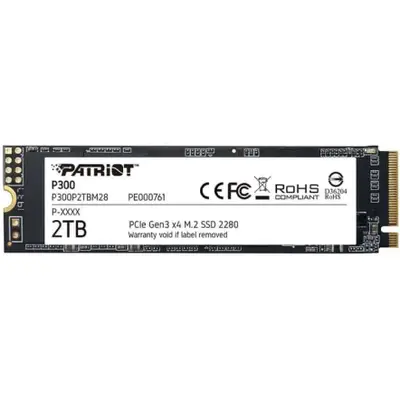 Patriot SSD Patriot P300, 2TB, PCI Express 3.0 x4, M.2