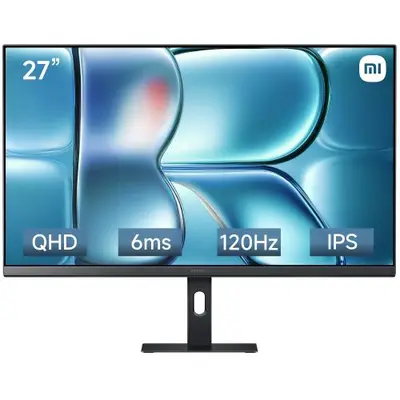 Monitor Office LED IPS Xiaomi A27Qi 2026, 27inch, QHD (2560x1440), 120Hz, 6ms GTG, HDMI…