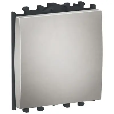 Intrerupator cap scara 2 module Schneider Easy Styl LMR0124004, argintiu