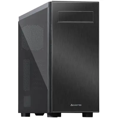 Chieftec Carcasa PC Chieftec Hawk Glass, Tower, Negru, Panou sticla securizata, USB 3.2 Gen 1