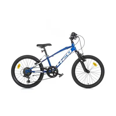Bicicleta copii, Dino Bikes, Mountain Bike, Sport albastru, Cu 6 viteze si suspensie, 20 inch, Pana…