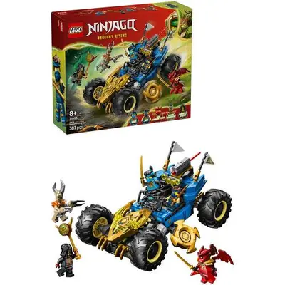 LEGO Ninjago - Masina transformabila a lui Jay 71856, 387 piese