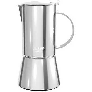 Cafetiera Italiana AD 4419 Pentru Aragaz Espresso 350ml Otel Inoxidabil