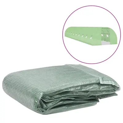 Copertina rezerva pentru sera (45 m2), verde, 300x1500x200 cm