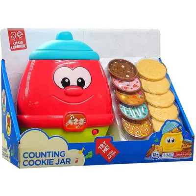 Little Learner Jucarie interactiva Little Learner Borcanul cu biscuiti, sunete si melodii, forme si…