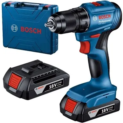 Masina de gaurit si insurubat, Bosch GSR 185-LI 06019K3000, cu 2 acumulatori, Li-Ion, 18 V, 2 Ah…