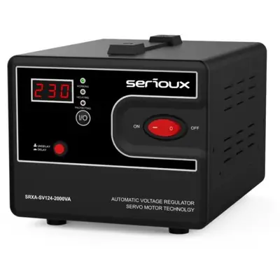 AVR Serioux Servo Motor 124-500VA SRXA-SV124-500VA