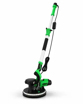 Masina de slefuit pereti (girafa) 1500W, disc 215mm, 5 viteze, LED, tija telescopica cu aspirare…