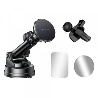 Yesido Suport Auto Magnetic Yesido C160, Universal, Negru