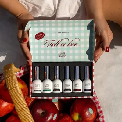 Ojă semi Saute Nails Set Autumn Society 4+2