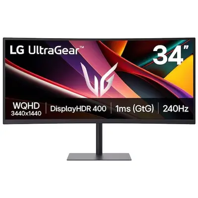 LG Monitor Gaming VA LED LG 34 34G630A-B, WQHD 3440 x 1440, HDMI, DisplayPort, Ecran curbat, Boxe…