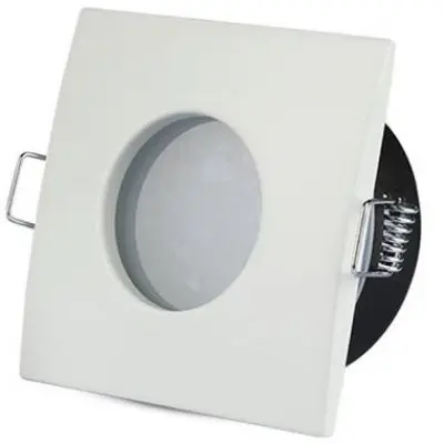 Corp spot patrat GU10 IP54 - alb V-TAC SKU-3615