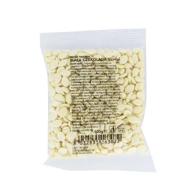 Ceara epilat elastica granule ciocolata alba 100g