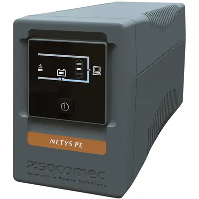 SOCOMEC UPS SOCOMEC Netys PE 850VA, putere 850VA / 480W, 3 prize 'Out' + 1 priza 'In', timp de…