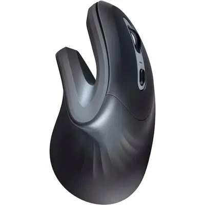 Trust Mouse Trust Verro Ergonomic, Wireless 2.4 GHz, 600-1200-1600 dpi, 5-1 butoane-scroll, Negru…