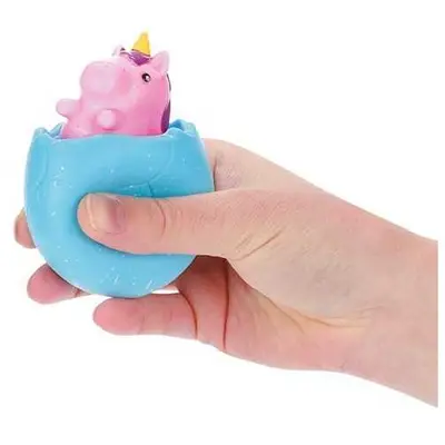 Toi-Toys Jucarie antistres Squeeze Ou Unicorn Dream Horse Toi-Toys TT35109Z, Varsta 3 ani, Albastru