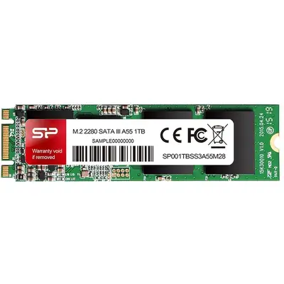 Silicon power SILICONPOW SP001TBSS3A55M28 Silicon Power SSD A55 1TB, M.2 SATA, 560/530 MB/s