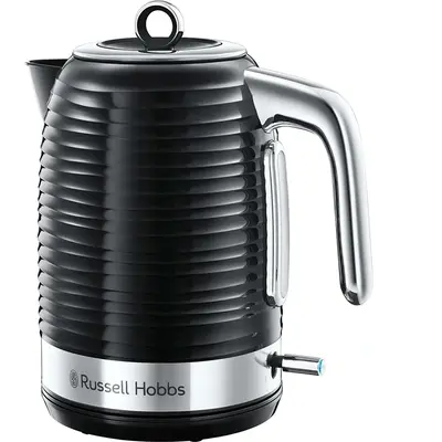 Russell hobbs Fierbator Russell Hobbs Inspire Black 24361-70, 2400 W, 1.7 l, Fierbere rapida…