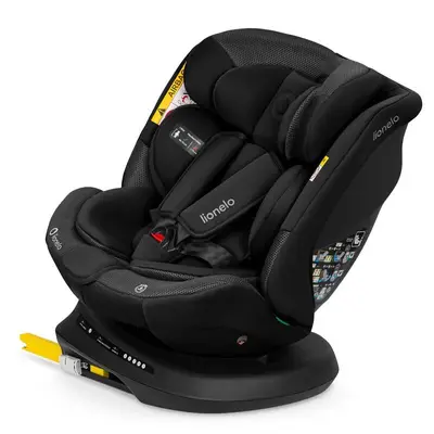 Scaun auto, Lionelo, Bastiaan Plus i-Size, 4 in 1, Protectie laterala, Cu spatar inclinabil in 6…