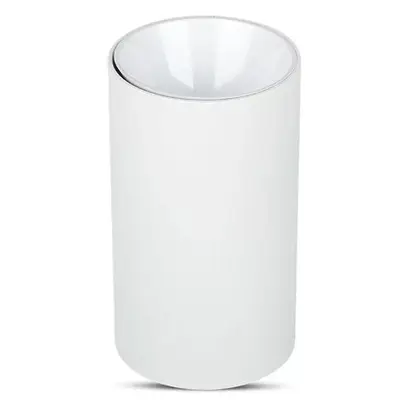 Corp iluminat rotund cu soclu GU10 - alb V-TAC SKU-8588