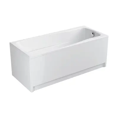 Cada baie dreptunghiulara Cersanit Lana S301-162 cu picioare reglabile acril 160 x 70 cm