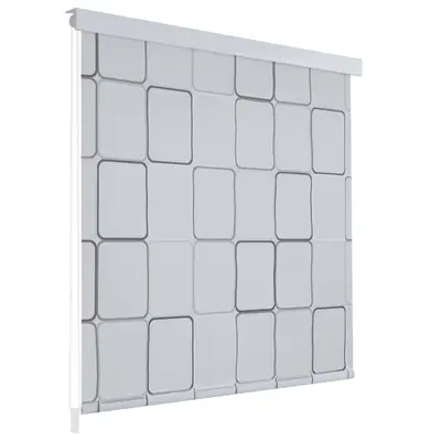 Roleta perdea de dus 160x240 cm model patrate