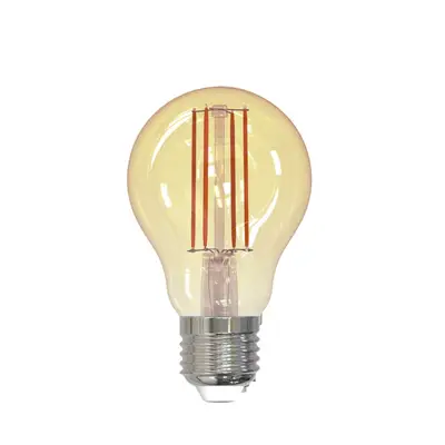 Bec inteligent LED Wireless Homeflow B-5009, E27, 5.5W (40W), 500lm, dimabil, filament, lumina…