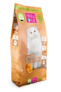 Crystal Cat Asternut Vegetal Tofu Portocala 5 L