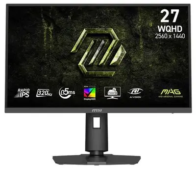 Monitor Gaming Rapid IPS LED MSI 27inch MAG 274QPF X32, WQHD (2560 x 1440), HDMI, DisplayPort…