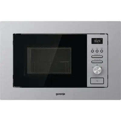 Gorenje Cuptor cu microunde incorporabil Gorenje BM201AG1X, 20l, 800 W, grill, inox