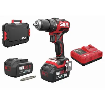 Skil 3075 HB masina de gaurit cu percutie compact Brushless, 0-500/0-1800/min, geanta de…