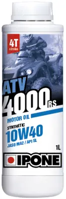 Ulei ATV 4T Ipone ATV 4000 10W40 Sintetic - JASO MA2 - API SL, 1L
