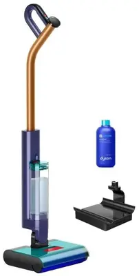 Mop electric fara fir Dyson Clean+Wash Hygiene 432030-01, Autonomie 48 minute, Rezervor apa 0.75 L…