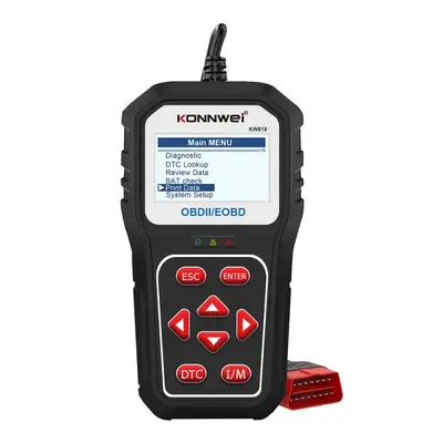 Instrument de scanare si diagnosticare auto, KONNWEI KW818, OBD2/EOBD, Display 2.8 inch, citirea și…