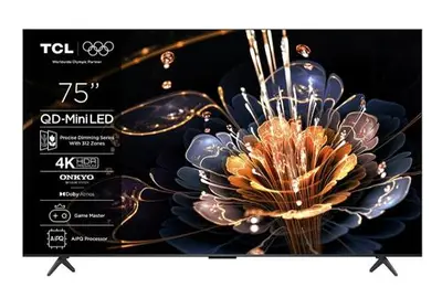 Televizor Mini LED TCL 190 cm (75inch) 75C69KS, Ultra HD 4K, Smart TV, WiFi, CI+
