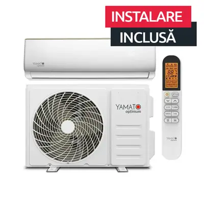 Aparat de aer conditionat Yamato Optimum YW12T2N, 12000 BTU, Clasa A++/A+, Wi-Fi, Inverter, Golden…