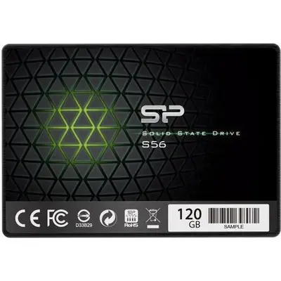 Silicon power Ssd Slim S56 120gb 2.5'', Sata Iii 6gb/S, 3d Tlc Nand, 7mm