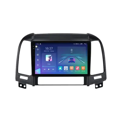 Navigatie dedicata cu Android Hyundai Santa Fe II 2006 - 2012, 4GB RAM, Radio GPS Dual Zone…