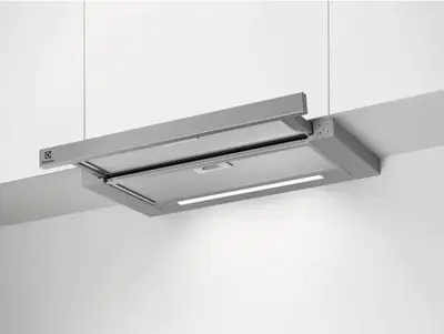 Hota incorporabila telescopica Electrolux LFP416X, 440 mc/h, 60 cm (Argintiu)