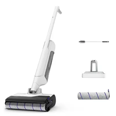 Aspirator cu spalare Rowenta X-Clean 10 GZ7540WO 200W 550 RPM pana la 60 min autonomie ecran LED…