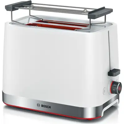Prajitor de paine compact Bosch TAT4M221, setari pt decongelare si incalzire, suport pt incalzire…