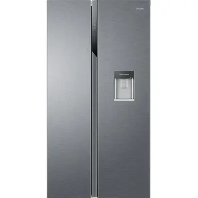 HAIER Frigider Side by side Haier HSR3918EWPG, 521 l, Total NoFrost, Multi Air Flow, Display, Super…